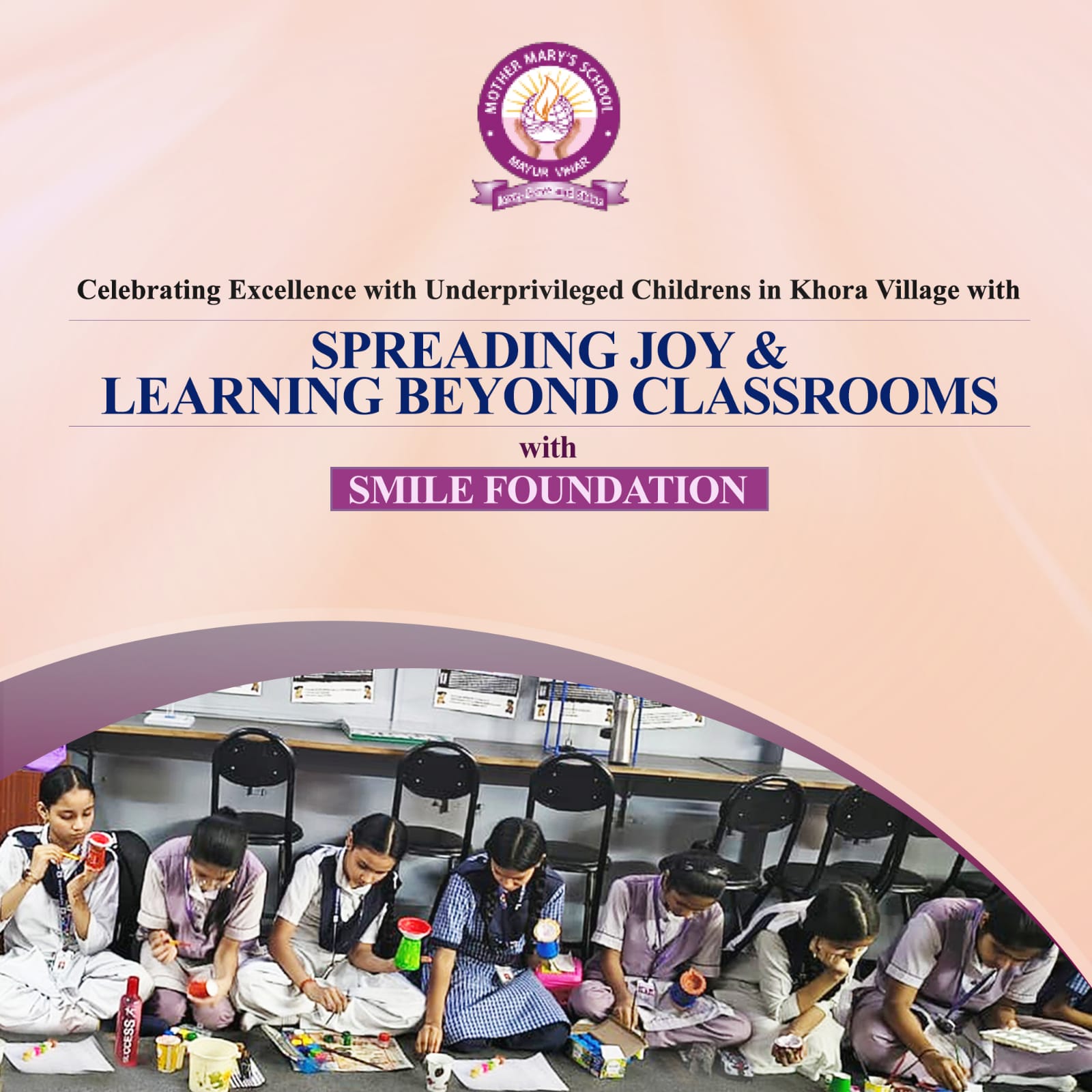 SPREADING JOY & LEARNING BEYOND CLASSROOMS WITH SMILE FOUNDATION